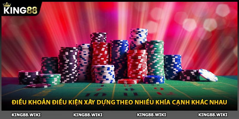 Điều khoản điều kiện xây dựng theo nhiều khía cạnh khác nhau